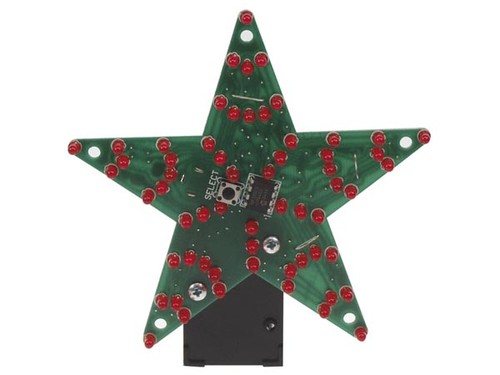 Multieffekt led stern - 9v,