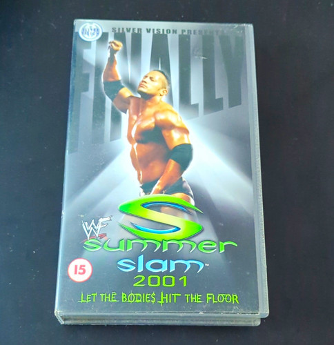 Wwf summerslam 2001 vhs - 2001,