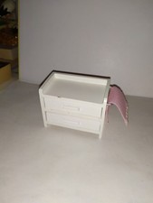 Alte Caco-Wickelkommode -Kinderzimmer-Puppenhaus-Puppenstube-doll-poupee