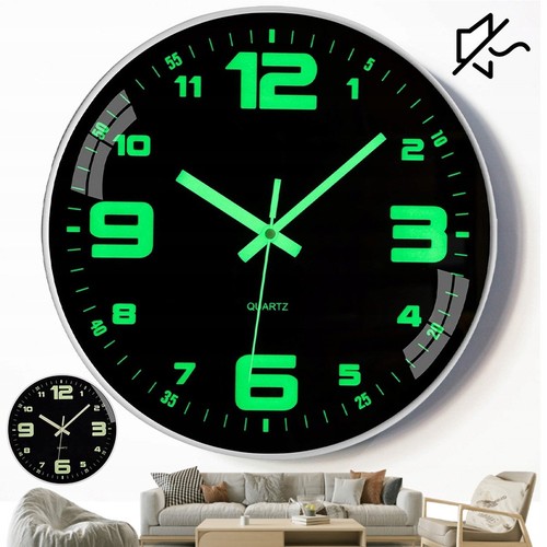 30cm leuchtend wanduhr - 30cm,