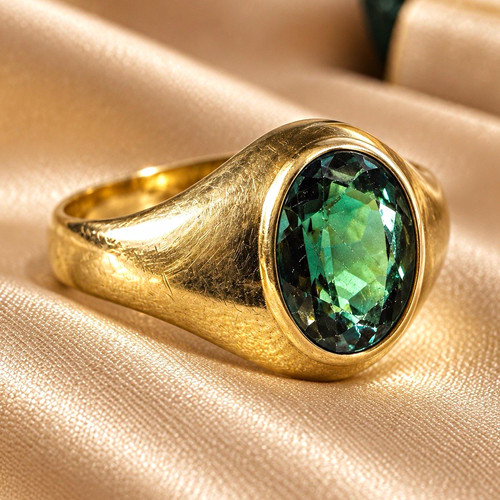 Siegelring gelbgold mit - siegelring,