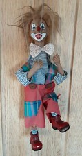 Sigikid Künstlermarionette handgefertigt Clown Nr. 24407  455/1000  Zertifikat 