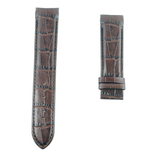 Brown leather strap tissot - brown,
