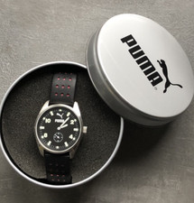 Puma Uhr PM 1016 Waterproof 50m wie Neu (2x getragen) in Original Dose verpackt