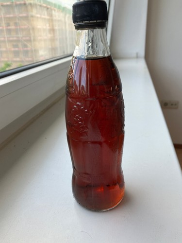 Coca cola 1996 - cola, glasflasche