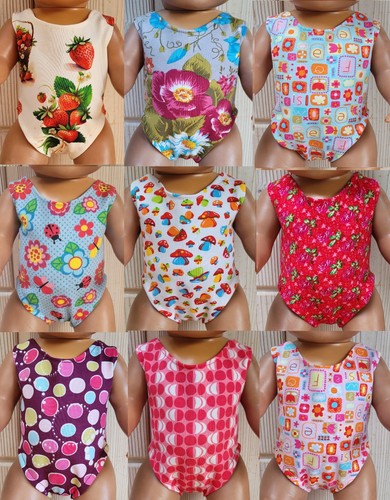 Puppenkleidung badeanzug body - badeanzug,