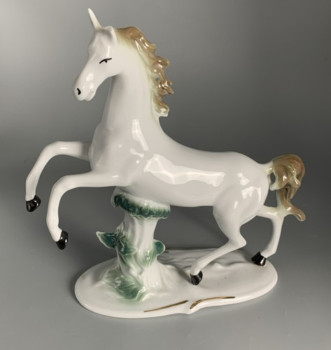 Porzellan figur pferd arpo - porzellan,