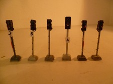 Plasticart/Piko o.ä. - Lichtsignale rot/grün + grün/gelb - 6 St. - prima - H0 -