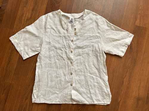 Vintage amann 100 - 100%, leinen