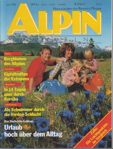Alpin juni 1984 magazin - alpin.,