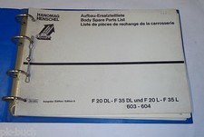 Teilekatalog Parts Catalog