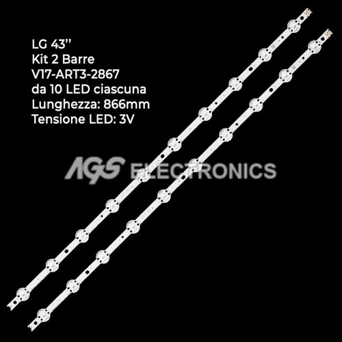 Kit barres strip 10 - kit,