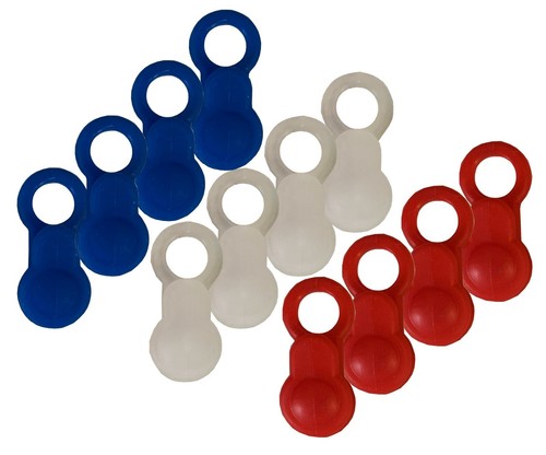 Handtuchclip plastik - 12, x