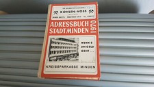 Adressbuch Stadt Minden 1970