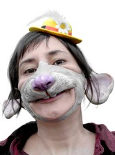 Lustige Maus Maske - Fasching