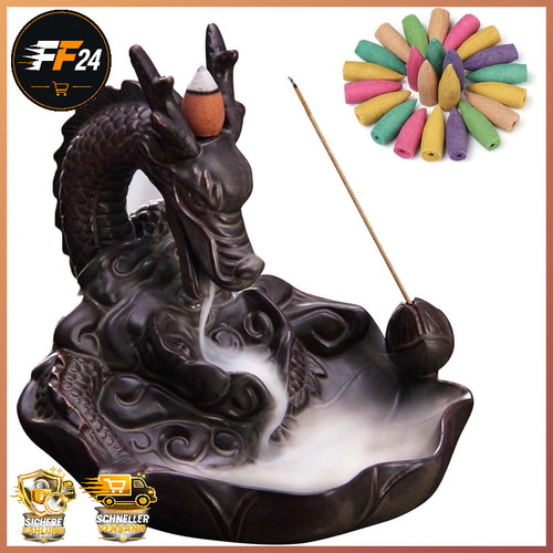 Räucherstäbchenhalter drache - räucherstäbchenhalter,