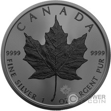 MAPLE LEAF Ruthenium and Black