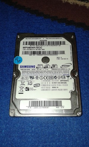 Samsung festplatte ide - ide, 80
