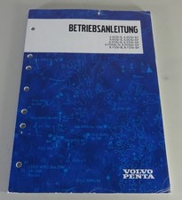 Betriebsanleitung Volvo Penta