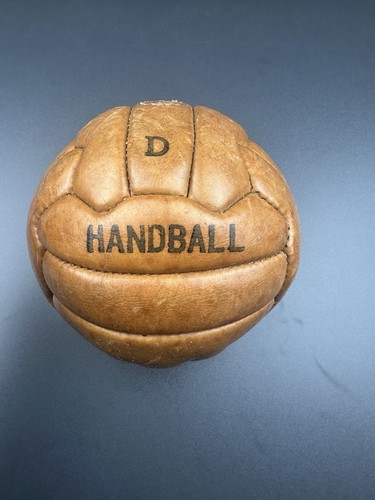 Vintage leder handball ball - handball,