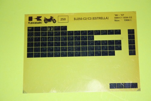 Original microfiche kawasaki - original,