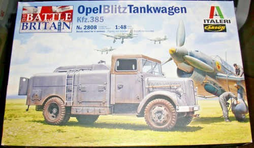 Italeri opel blitz - blitz, tankwagen