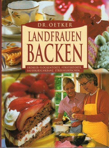 Oetker landfrauen backen - dr.,
