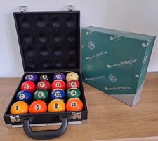 Billard Koffer mit Aramith-Premium--Kugeln 57mm