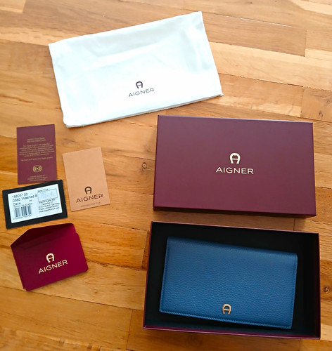 Aigner leder geldbeutel - aigner, /