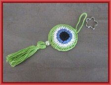 ??SALE?? türkisches Auge Schlüsselanhänger Amigurumi gehäkelt