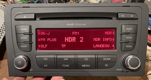 Audi chorus ii autoradio - a3, 8p