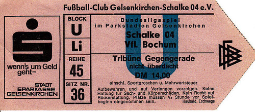 Ticket schalke 04 - schalke,