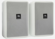 2x JBL Professional Control 23-1-WH Kompakt Innen/Außen Lautsprecher weiß
