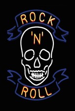 Holzschild 20x30 Rock n Roll