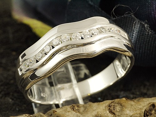 925 silberring wellenform - 925,