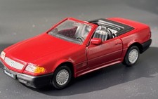 GAMA 1137 Mercedes Benz SL in Rot Mod 1:43 in OVP Neuware W-Germany