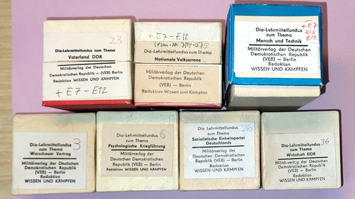 Ddr dia lehrmittelsatz - ddr, nva