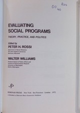 Evaluating Social Programs