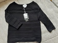 JOSEPH RIBKOFF Pullover Gr. S schwarz - NEU (NP 189 €)