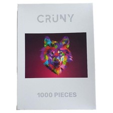 CRUNY Puzzle 1000 Teile Wolf