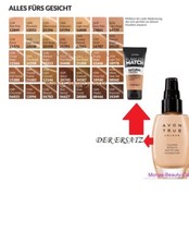 Avon FLAWLESS MATCH  Foundation 30ml  LSF 20 FARBWAHL  HYALURONACID  Matt Glow