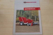 158897) Kongskilde Stonebear SB 4000 5200 Steinsammler Prospekt 10/2005