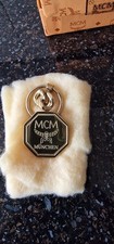 MCM Schlüsselanhänger, goldfarben,wie neu