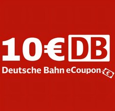 10€ Deutsche Bahn eCoupon DB Ticket Rabatt Gutschein ICE IC EC ⚡ Blitzversand ⚡