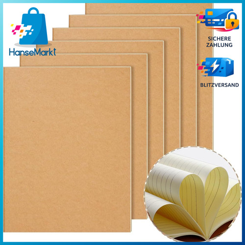 Notizbuch set liniert - set,
