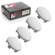 4x Radnabenkappe Nabendeckel Felgendeckel Grau ø 60mm für RENAULT