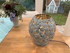 Nachttischlampe Tischleuchte Tischlampe LED möglich 1 x E14  weiß Frieda Shabby