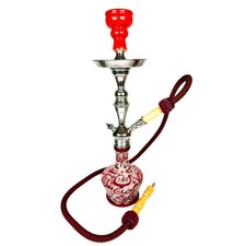 Aladin Shisha in rot  - 52cm