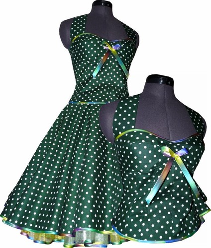 50er petticoatkleid - 50er,