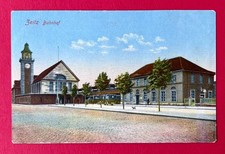 AK ZEITZ um 1929 Bahnhof mit